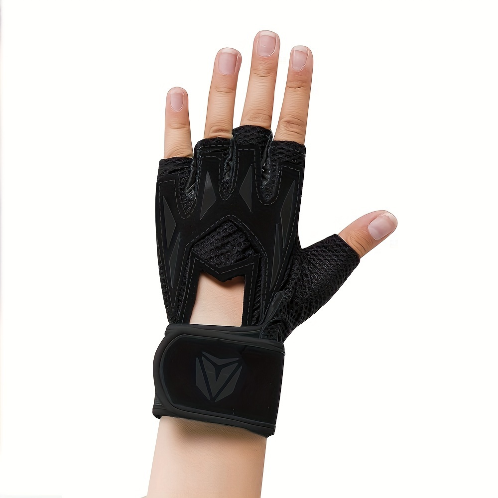 Guantes Soporte Muñeca Levantamiento Pesas Ejercicio Fitness - Temu Chile