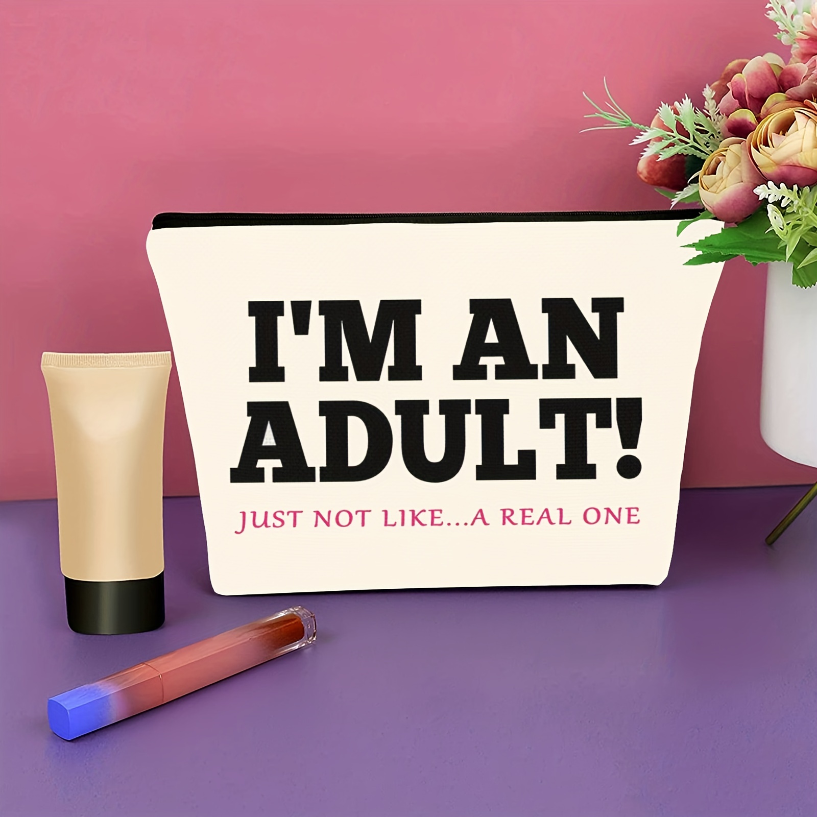 18th Birthday Gift Makeup & Cosmetic Travel Bag