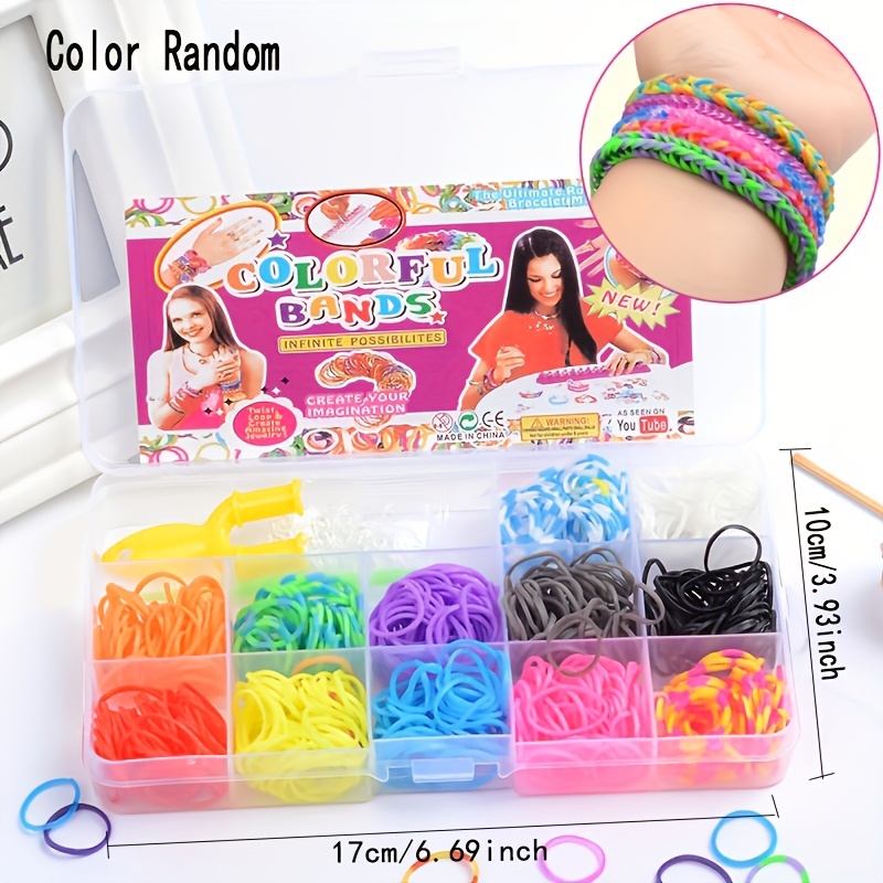 Rubber Bands Making Kit Loom for Kids, Bracelet making Kids Gift Kits –  which-craft