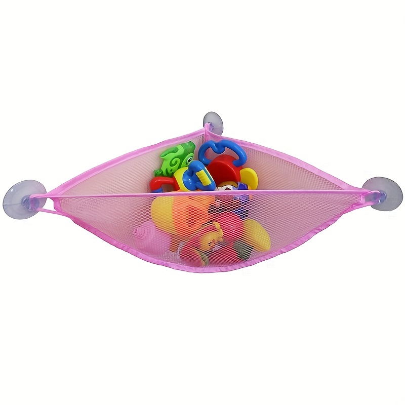JSSPUN Bolsa de almacenamiento de juguetes de baño para niños Organizador  de juguetes de bañera Soporte de juguete de baño Red de juguete de baño  Bolsa de almacenamiento Red (verde) : 