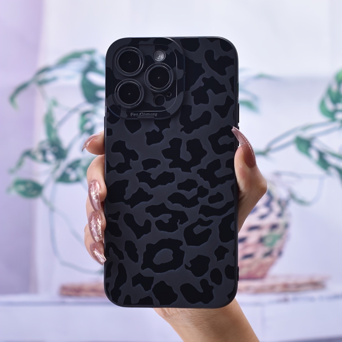 leopard design camera lens phone protective case for apple iphone 14 13 12 11 pro max xs x xr 8 7 plus mini se 2020 details 0