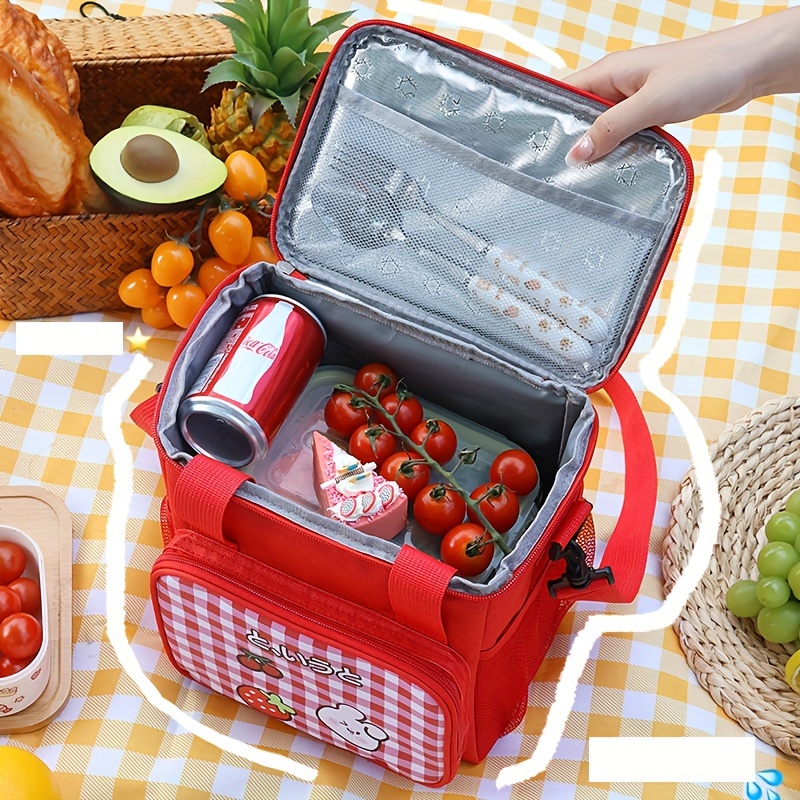 Aluminum Foil Thickened Insulation Bag Insulated Lunch Box - Temu