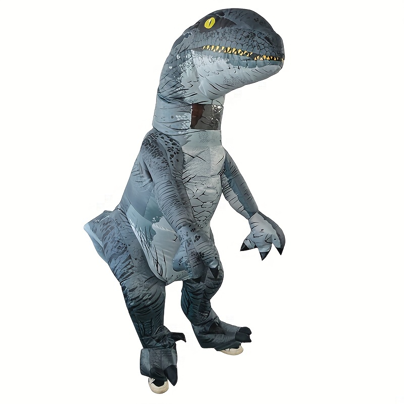 Costume gonflable, Costume de dinosaure adulte, Vélociraptor, Costumes de  dinosaure d'Halloween, Costume de T-rex, Costume de dinosaure gonflable,  Costume de Noël intégral gris pour le carnaval - Temu France