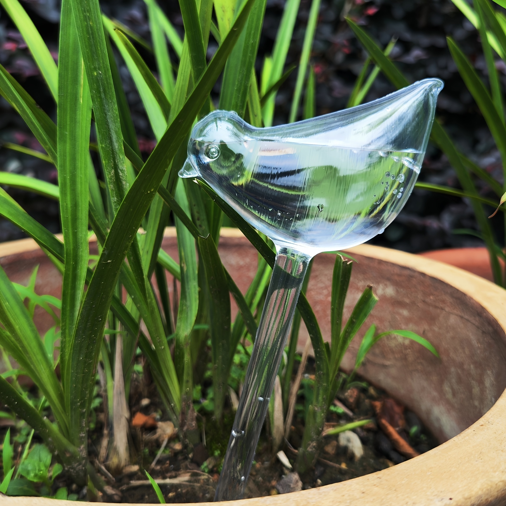 Pot de fleurs en plastique à arrosage automatique en goutte à goutte -  JoliPot