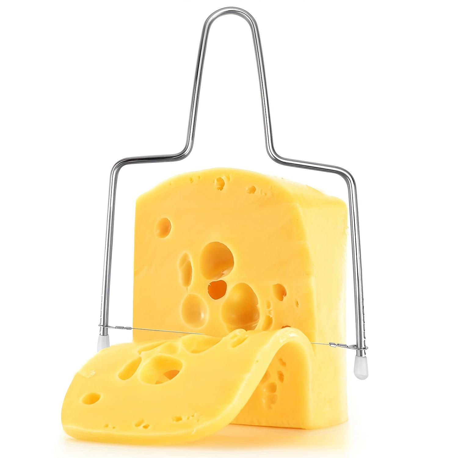 Coupe-fromage - Trancheuse à fromage en fil d'acier inoxydable - Outil de  rabotage de coupe d'avion de jambon de fromage avec une longue poignée :  : Cuisine et Maison