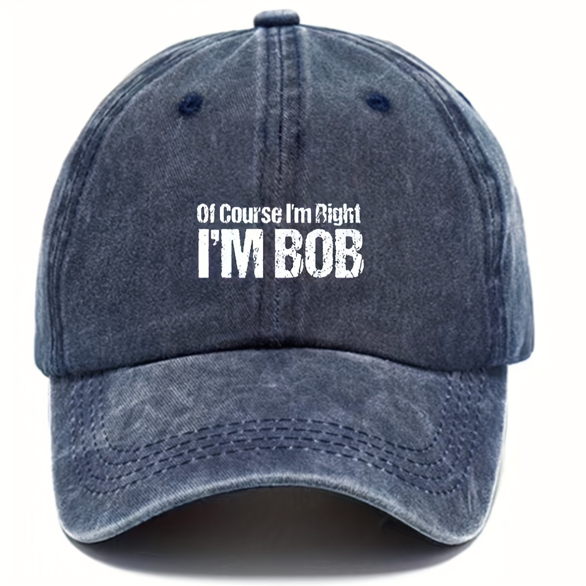 

1pc Stylish Embroidered Sun Protection Baseball Cap For Men And Women