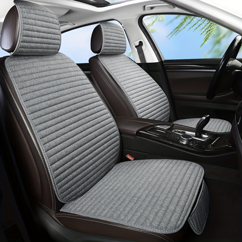 Auto Seat Cover Protector Backrest Front Rear Seat Back Waist Washable Cushion