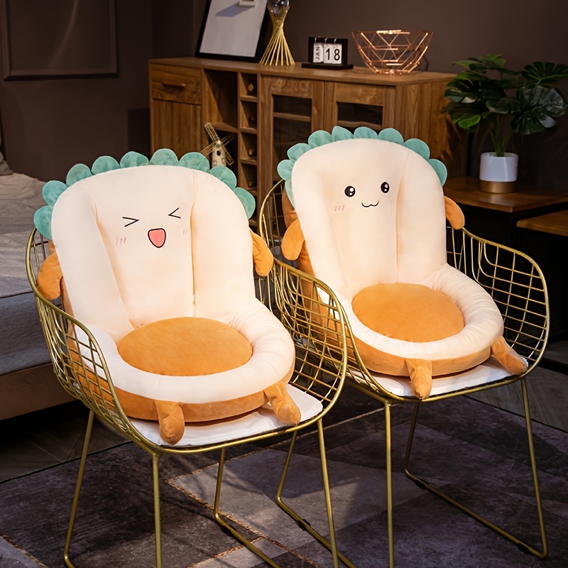 1pc Toast Futon Seat Cushion Cute Simulation Sandwich Toast Temu