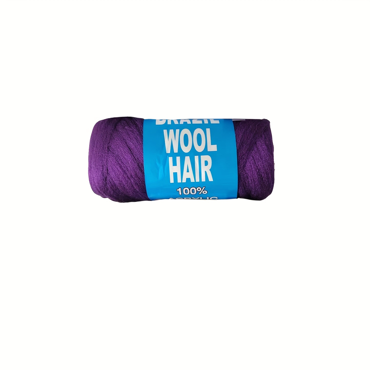 Brazilian Yarn for Braids High-Quality Acrylic wool for Hair Jumbo Braids,  Senegalеse Twist / Wraps Natural / Knitting Hair , Purple Braids / Braids