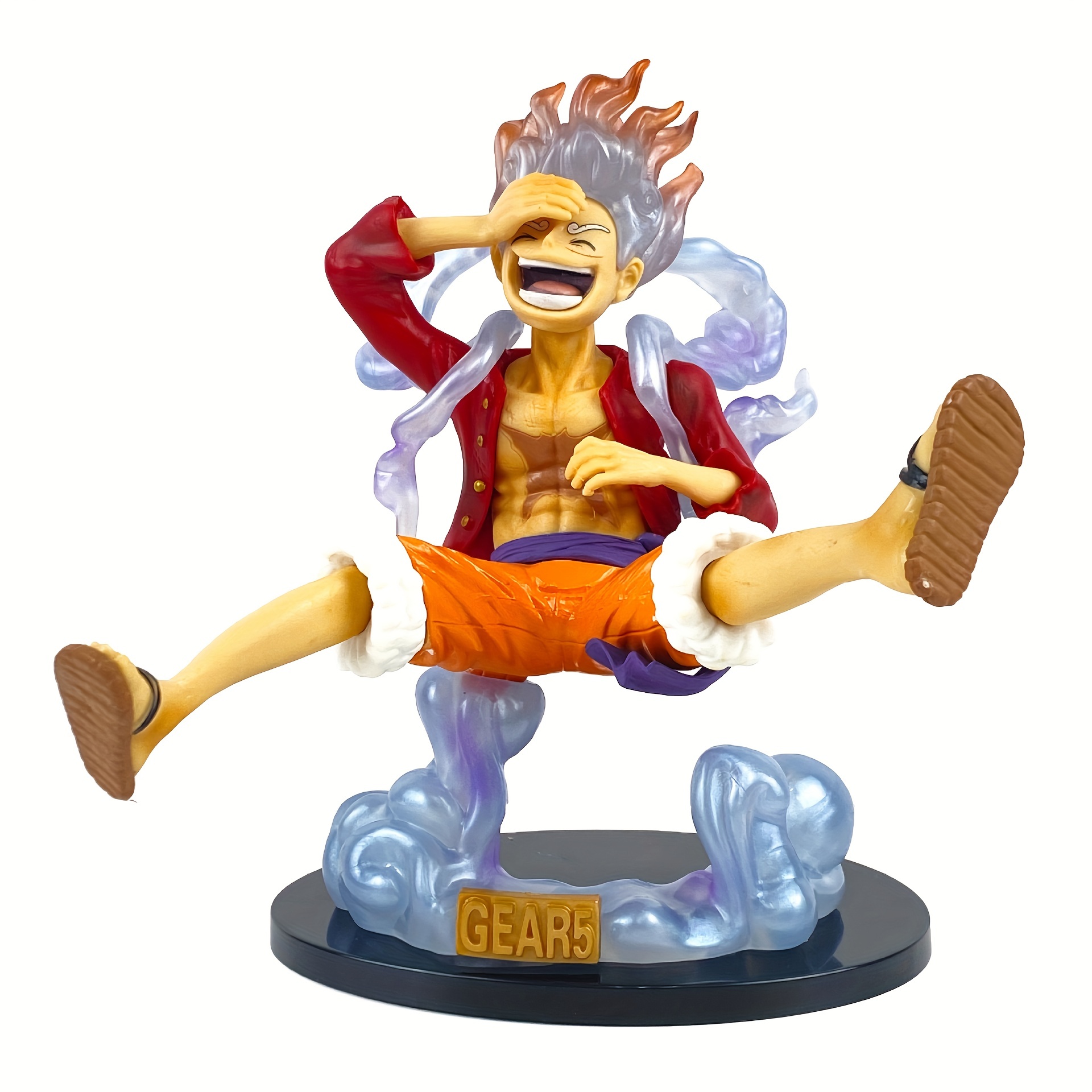 Anime Figure Luffy Gear 5 Figure Collectible Decor Figurine Ornaments Gift