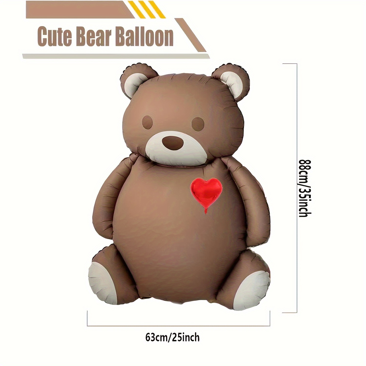 16pcs Set Palloncini Love Bear Decorazioni San - Temu Italy