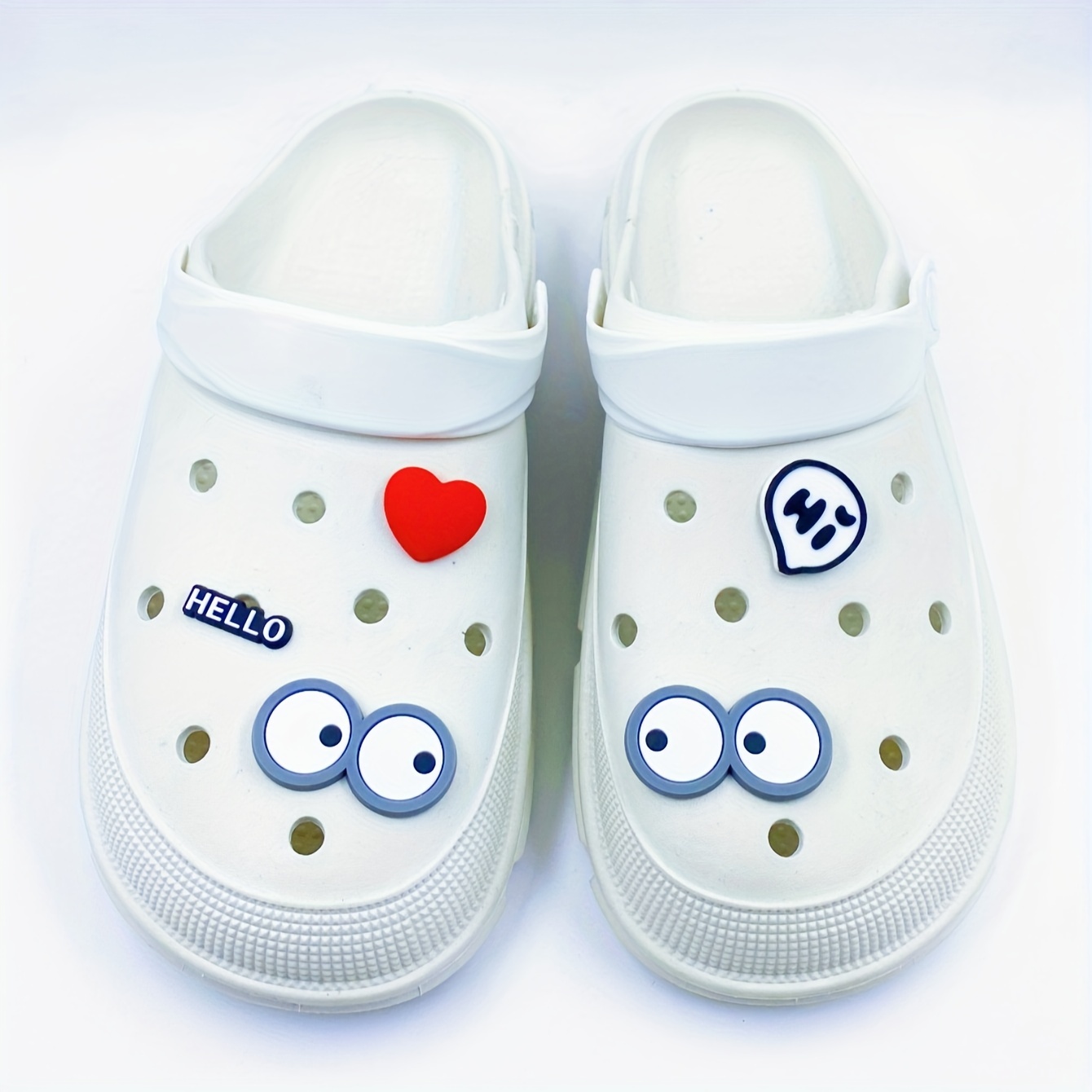 Funny Cute Toe Series Shoes Charms Clogs Sandals - Temu Canada