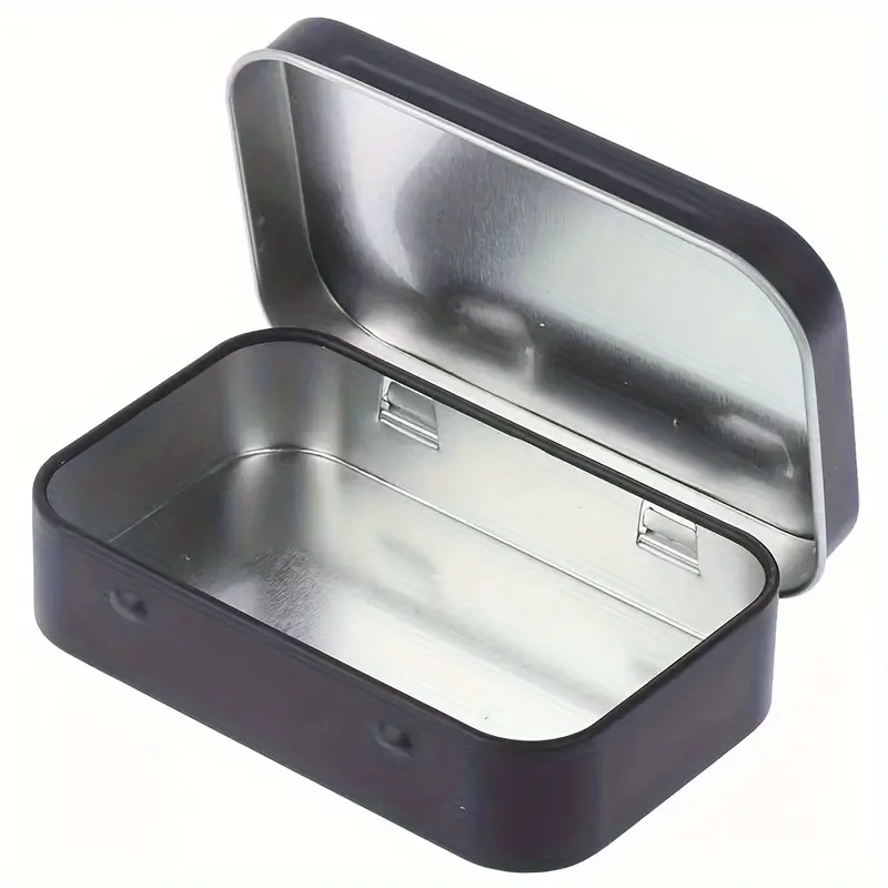 3pcs set black smoking set black spice grinder rolling tray portable storage case box gift for men household gadget christmas gifts christmas supplies christmas party supplies details 4