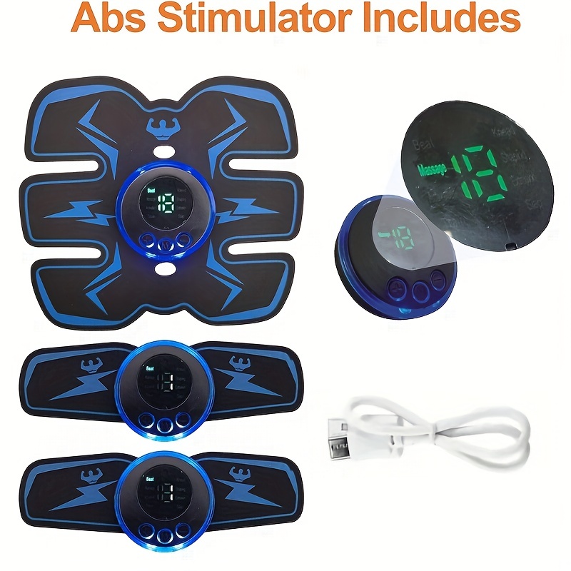 Abdominal Toning Belt Workout Portable Abs Stimulator Fitness