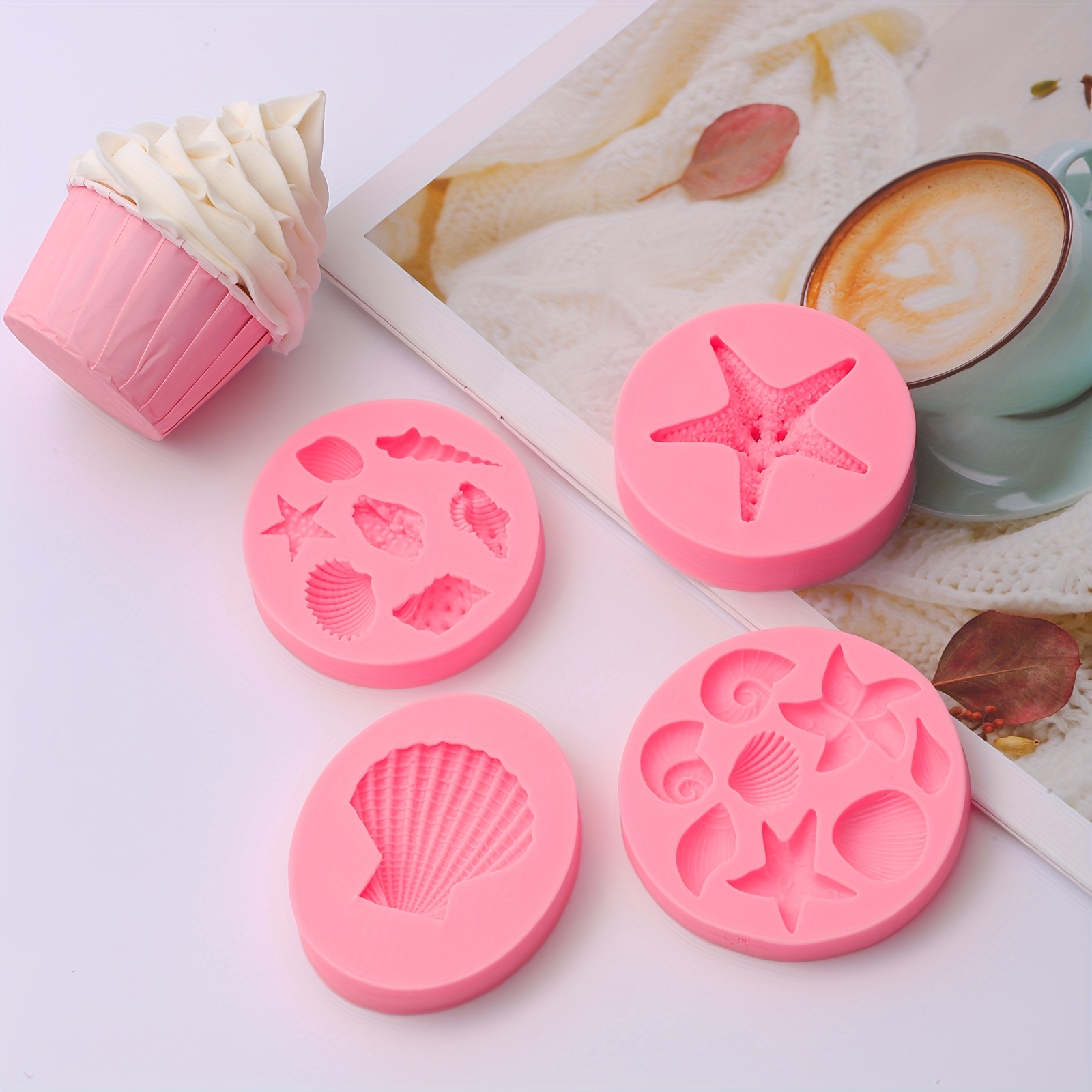 Silicone Mold DIY Crafts Chocolate Candy Cupcake Topper Cake