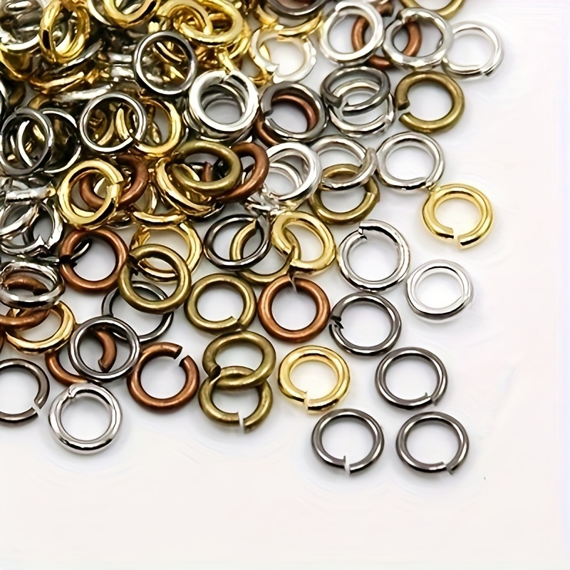 50pcs Stainless Steel Split Ring Diameter 3/4/5/6/7/8/9mm Heavy