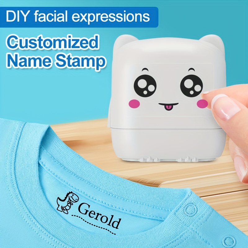 Personalized Name Stamps For Kids: Waterproof Non fading - Temu