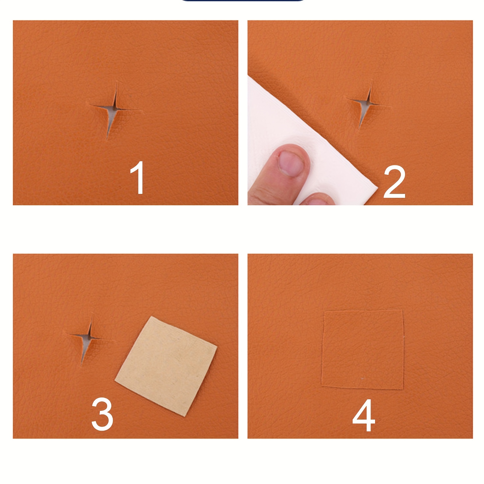 Artificial Faux Leather Repair Patch Motorcycle Seat Repair. - Temu