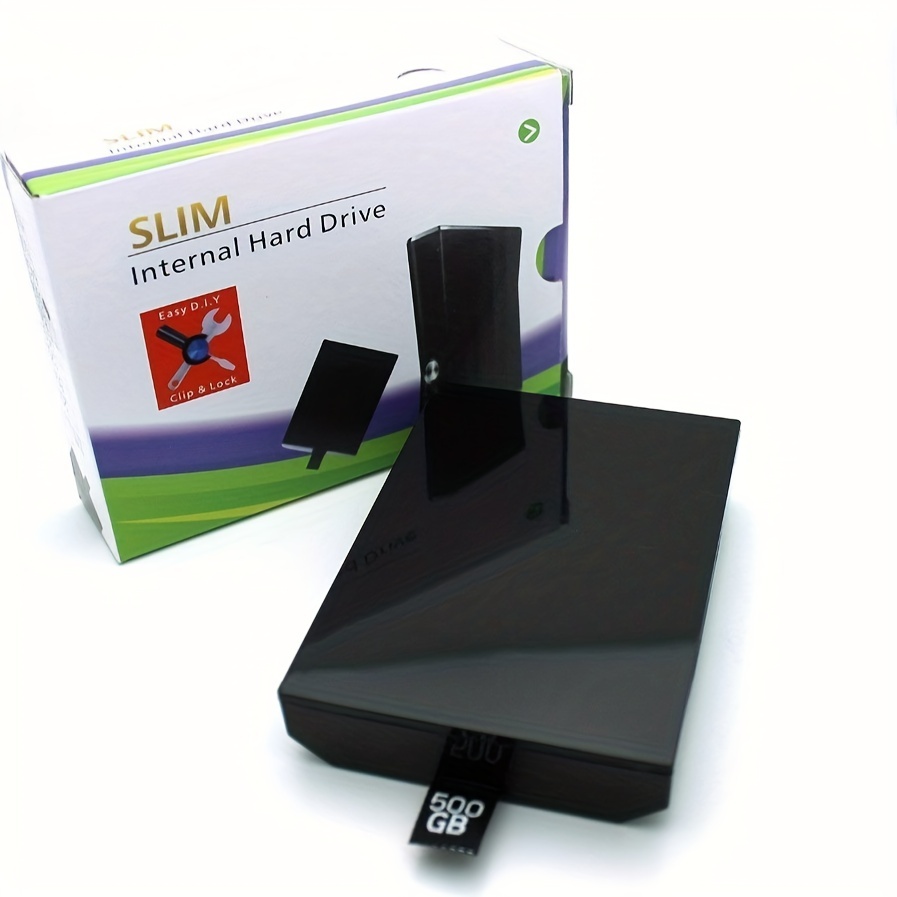 Acheter Disque dur de 320 Go, 250 Go, 60 Go, 120 Go, 500 Go, pour console  de jeu Xbox 360 Slim