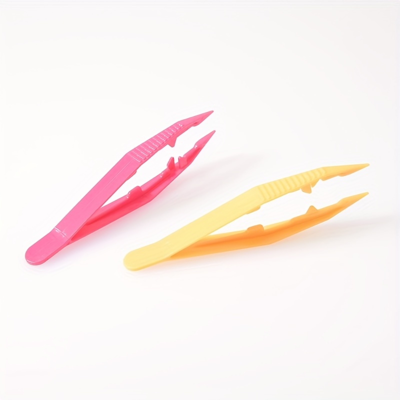 Tweezers Rubber Tips Set Pvc Rubber Coated Tips Bent - Temu