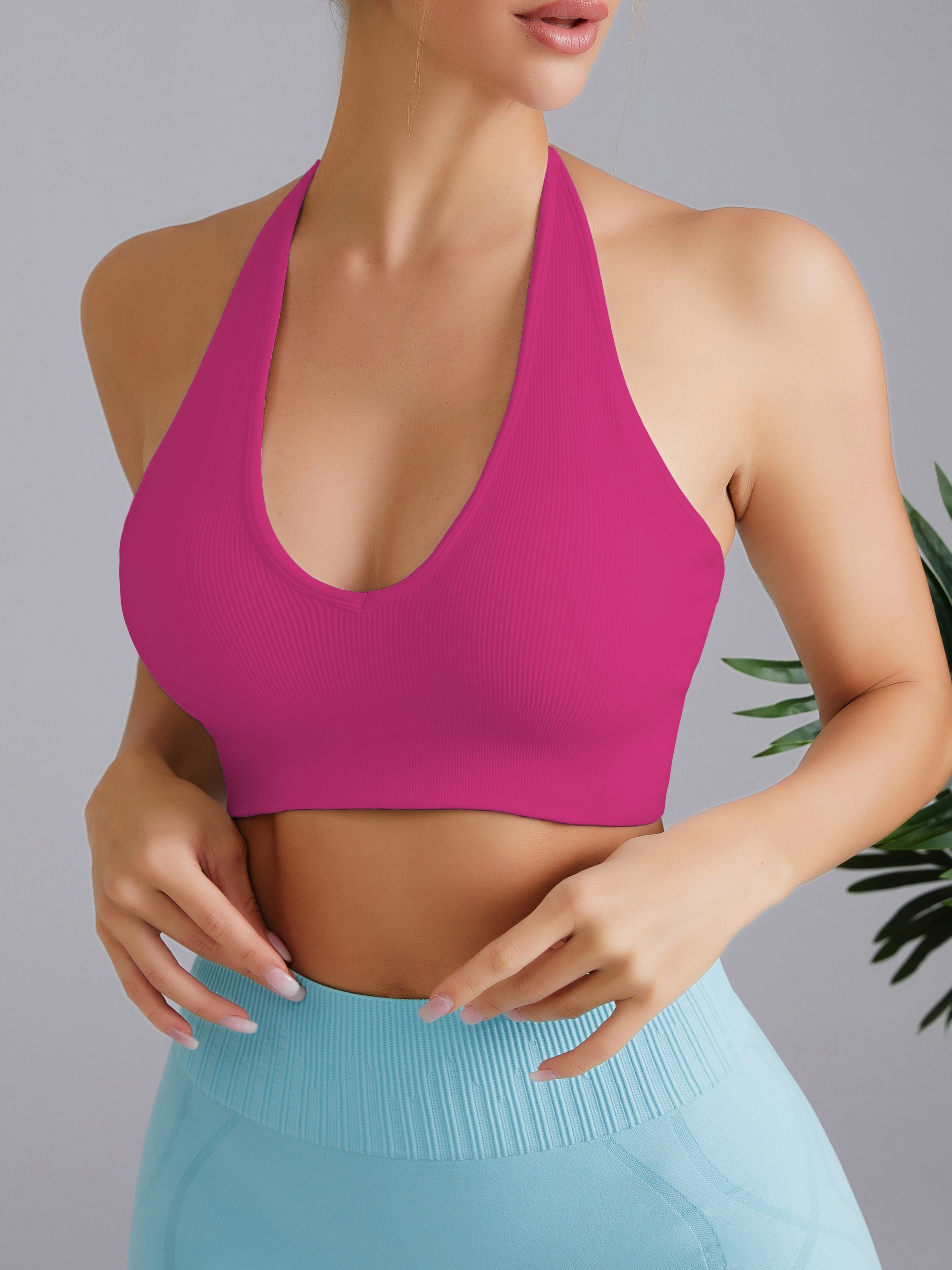Sexy Laser Reflective Deep V Runderwear Bra For Women Perfect For Fitness,  Gym, Yoga And More! From Makeup99, $4.99