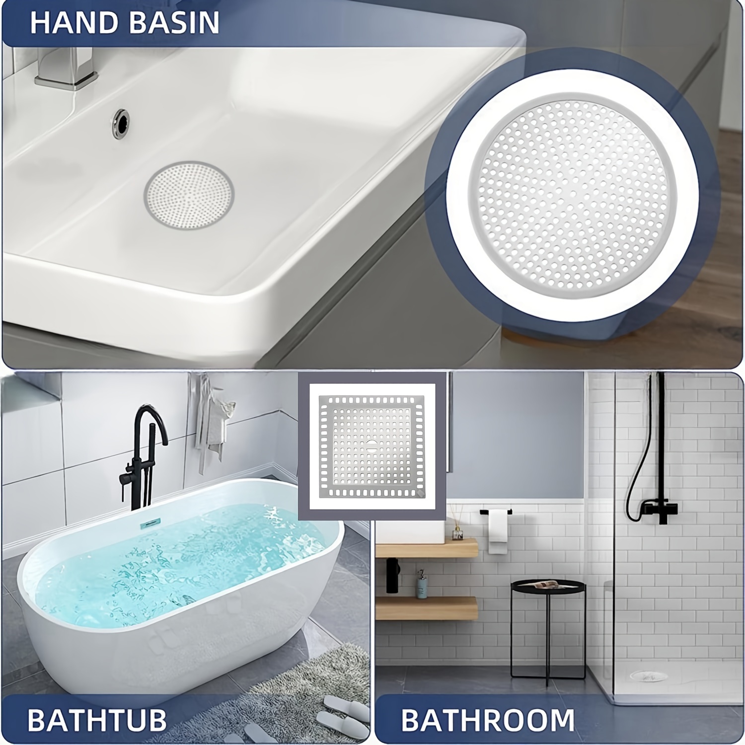 Drain cover Bathtub & Shower Drain Accessories at