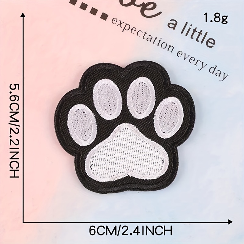 20PCS Animals Embroidered Patches Cute Dog Cat Iron on Patches for Clothes  Caps