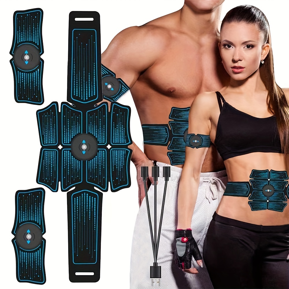 EMS Muscle Stimulator Belt Fitness Equipment for Abdomen Arms