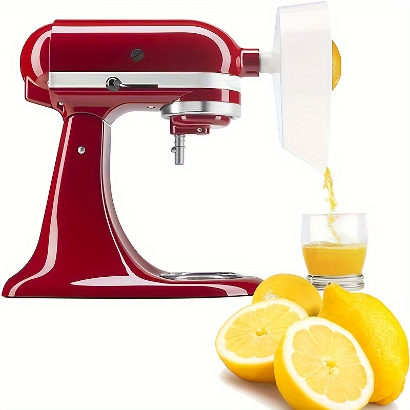 Masticating Juicer Attachment for KitchenAid Stand Mixers, Slow Juicer,  White (Machine/Mixer Not Included)