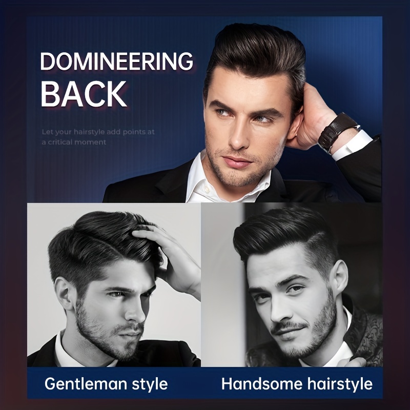 Retro Gentleman Cologne & Fluffy Hair Gel Set