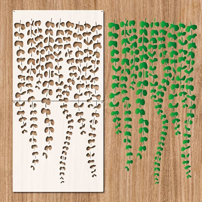 reusable plastic hanging leaves stencil template - Temu reusable plastic hanging leaves stencil template - Temu