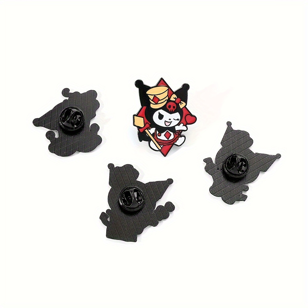 Floral Kuromi Melody Brooch Cute Anime Movies Games Hard Enamel Pins  Collect Metal Cartoon Brooch Backpack Hat Bag Collar Lapel Badges From 1,32  €