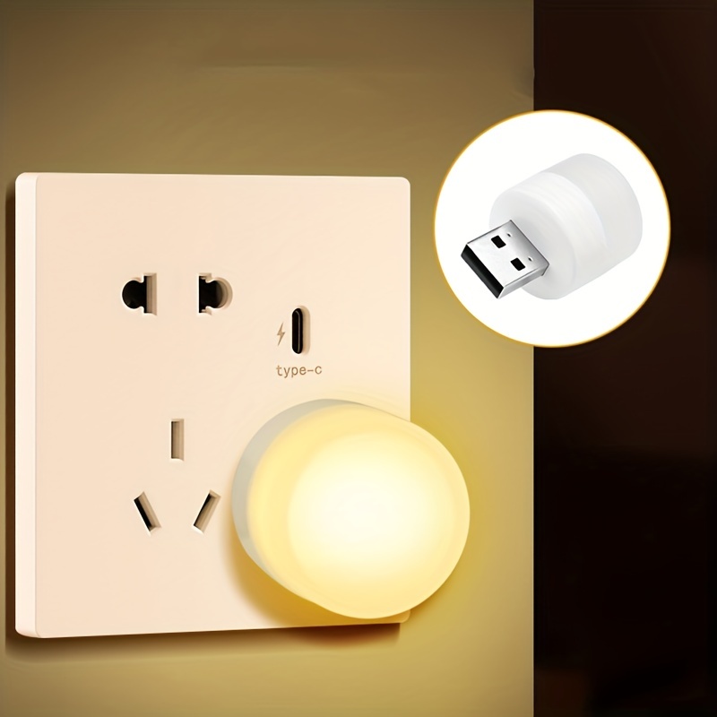 Lapin) Lumière LED USB Veilleuse Portable Plug And Play Pour