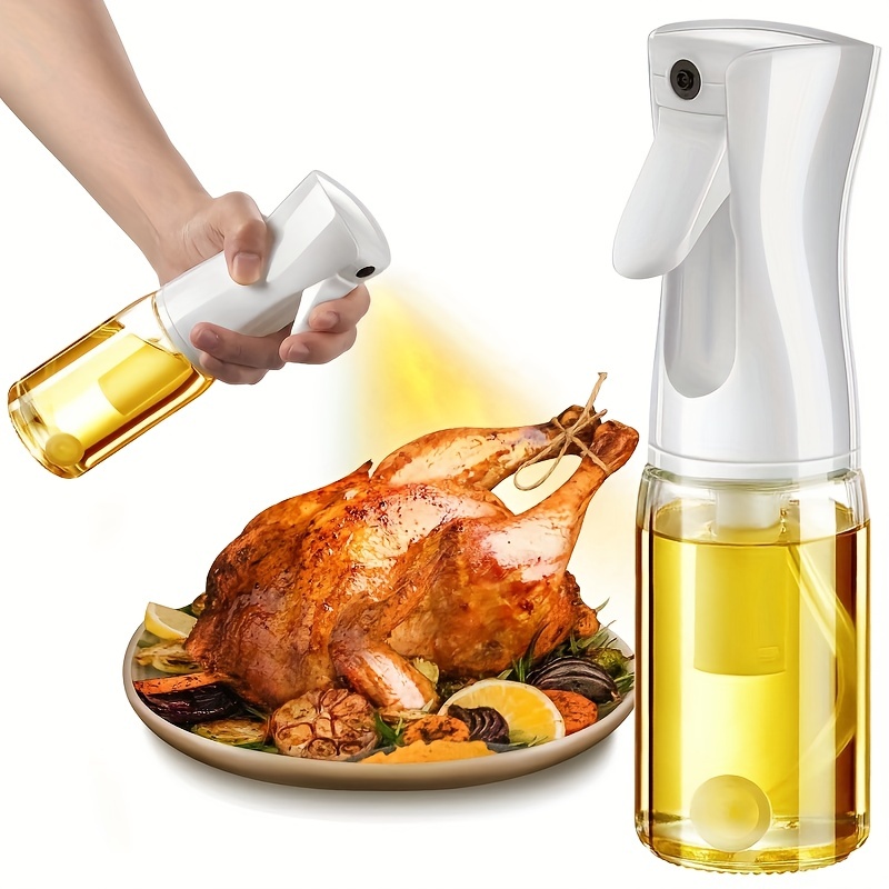 Flacon pulvérisateur 180 ml verre distributeur d'huile de cuisson  pulvérisateur d'huile d'olive cuisine air friteuse salade cuisson barbecue  pique - nique - AliExpress