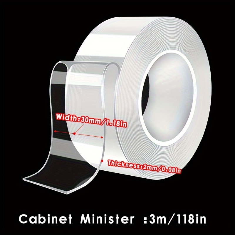 Double Sided Tape Nano Tape 3meter Width Transparent - Temu