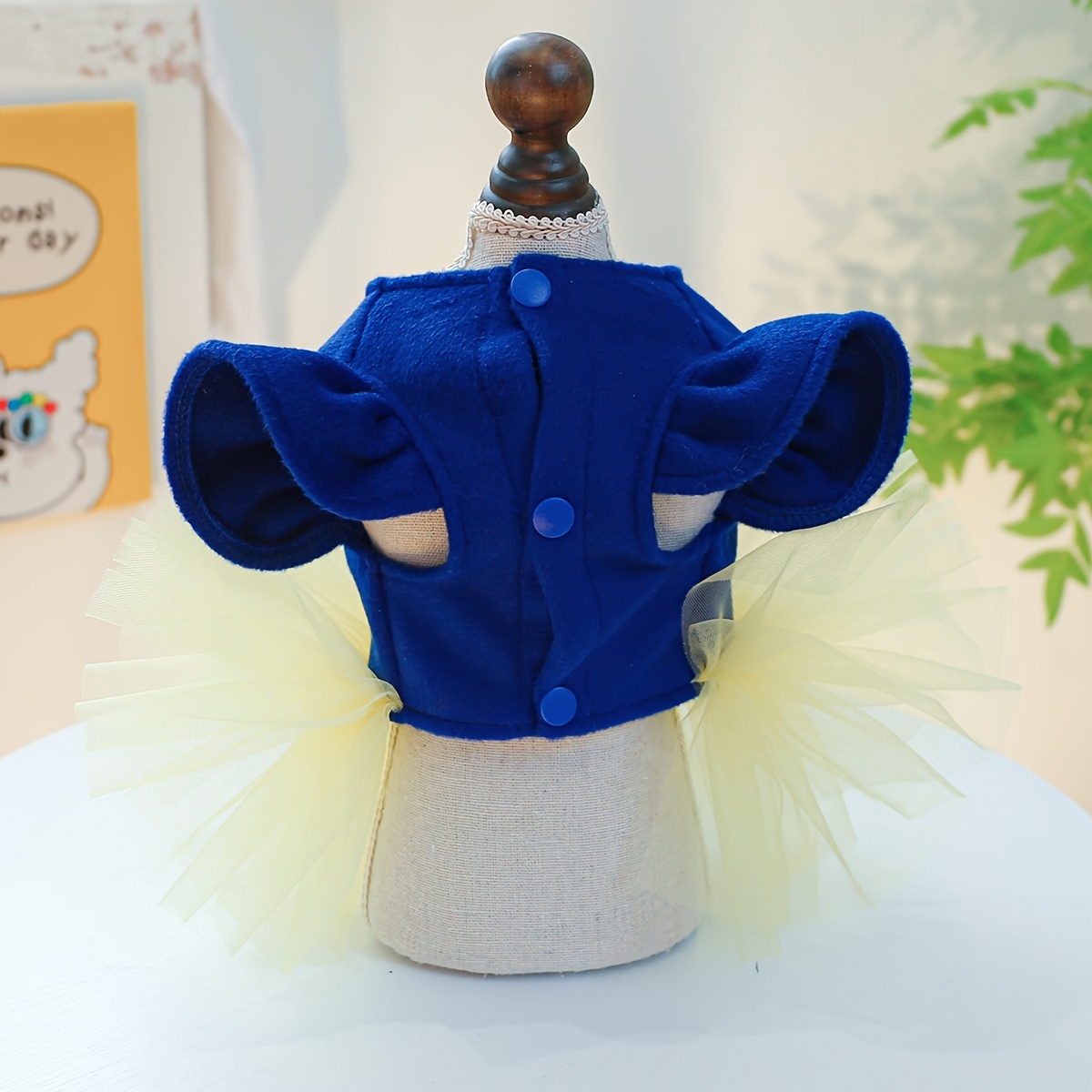 Royal blue dog clearance dress