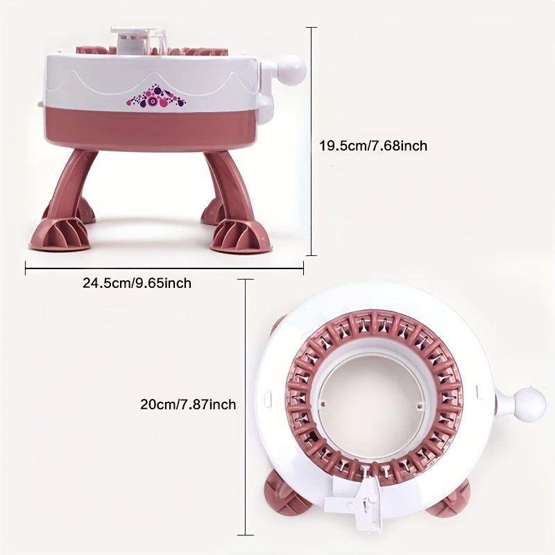 22Needle Star Cylinder Small DIY Hand Knitting Machine For Knitting Sweater  Scarf Hat Hand Knitting Machine