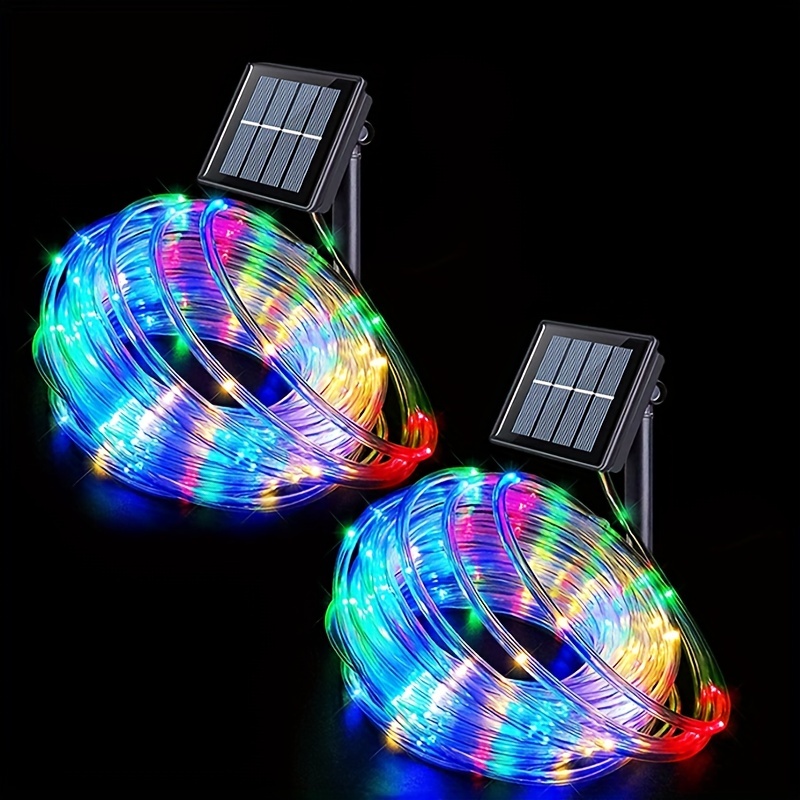 Guirlande lumineuse à piles 7 m 60 LED avec télécommande 8 modes étanche  pour