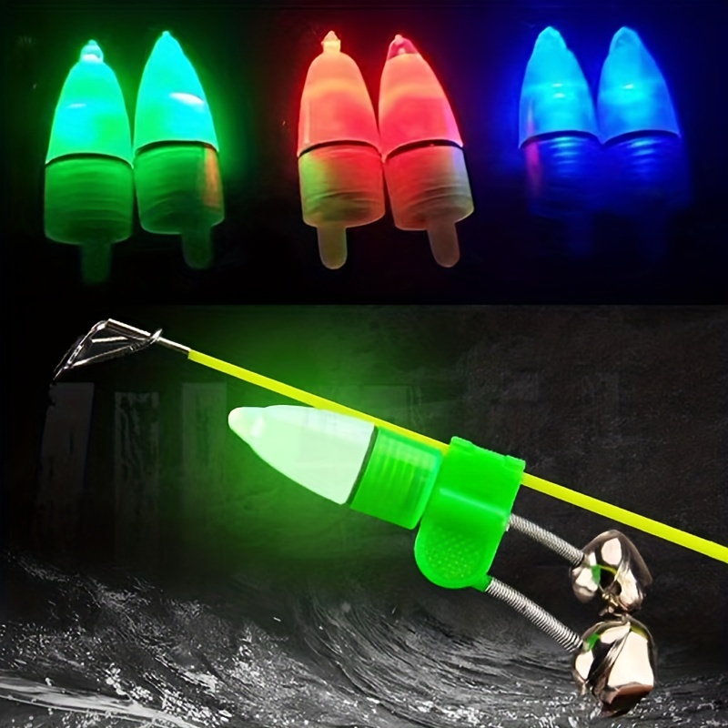 Luminous Electronic Fishing Rod Bell For Attracting Fish Outdoor