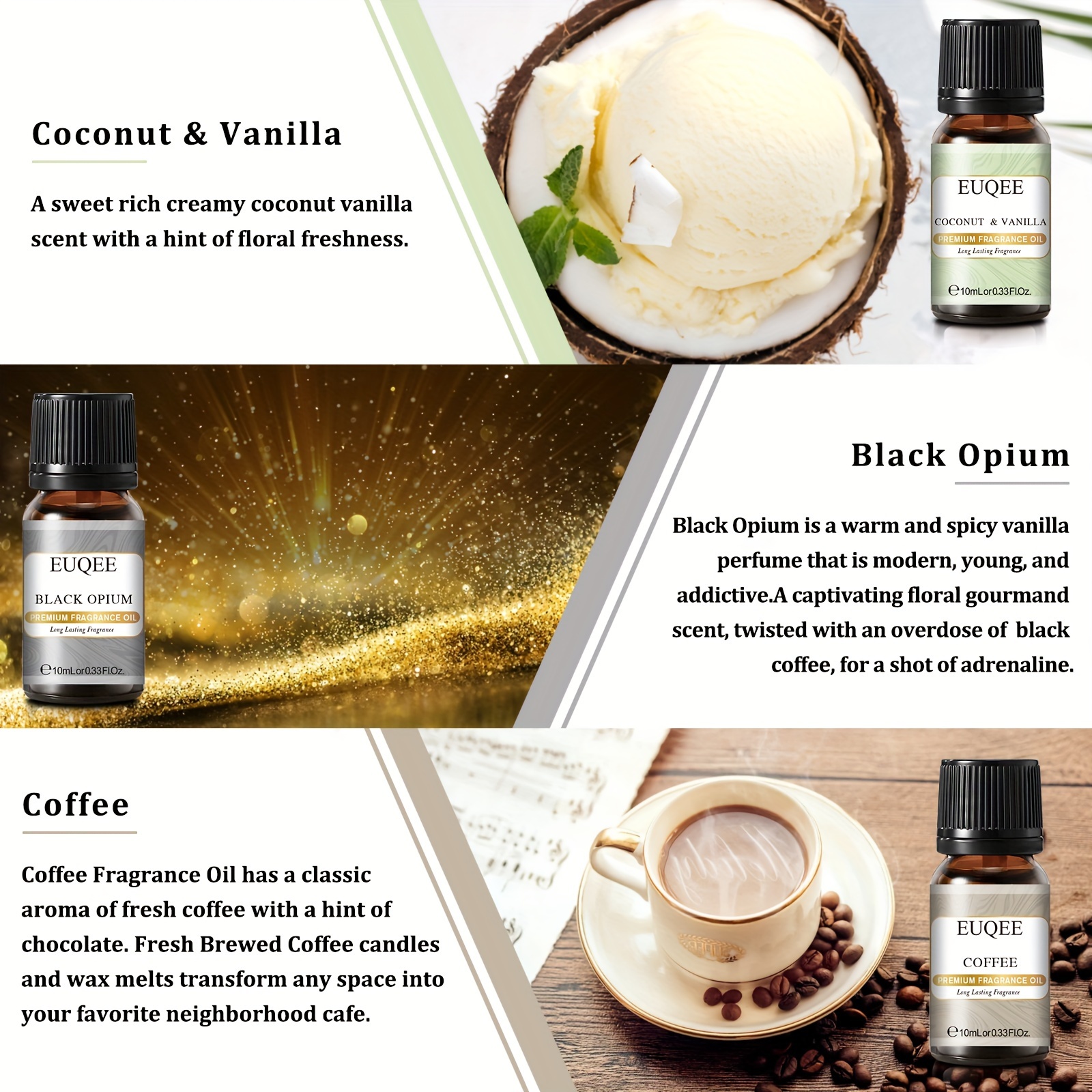 Pair (2) - Coconut Cream & Tahitian Vanilla - Premium Fragrance Oil Pa –  Eternal Essence Oils