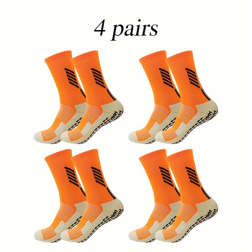 Calcetines Fútbol Unisex Agarre Antideslizante Transpirables - Temu