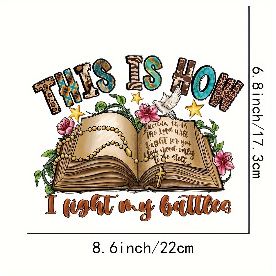 Newest Words Designs Diy Iron On Transfer Stickers For T - Temu