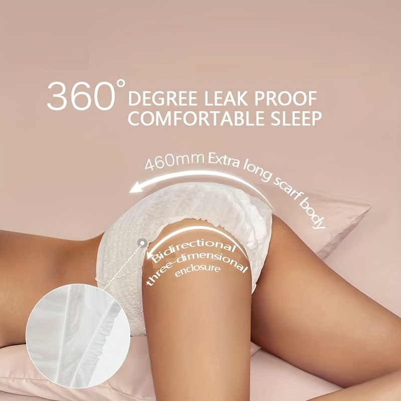 Leak Proof Underwear for Women Incontinence Briefs, Menstrual Underwear  Incontinence Care Trousers, Leak-Proof Comfortable Washable Incontinence