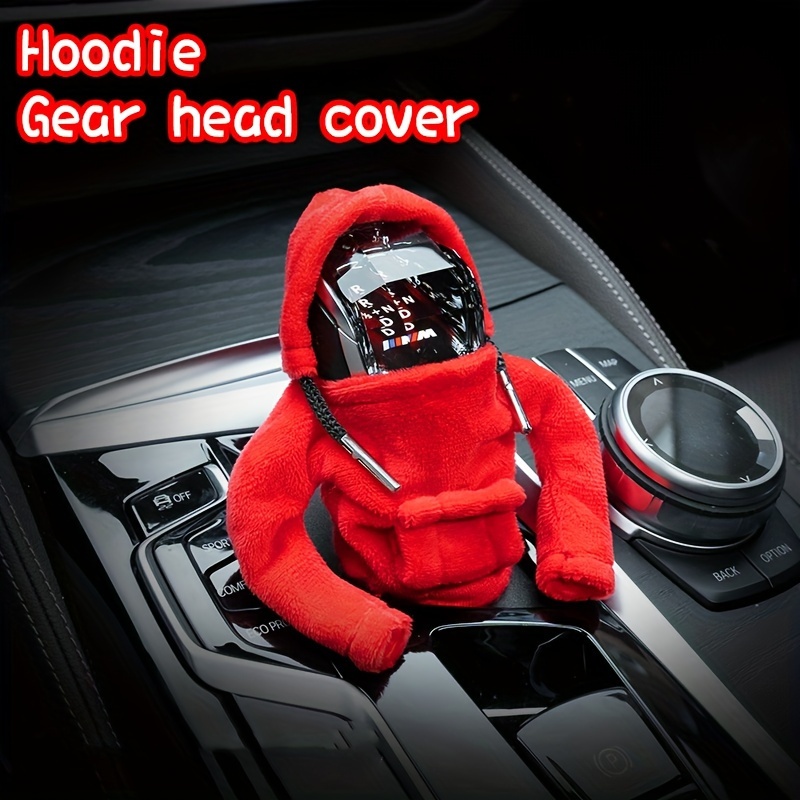 Weihnachten Design Knopf Hoodie Sweatshirt Gangschaltung Hoodie Abdeckung  Auto.