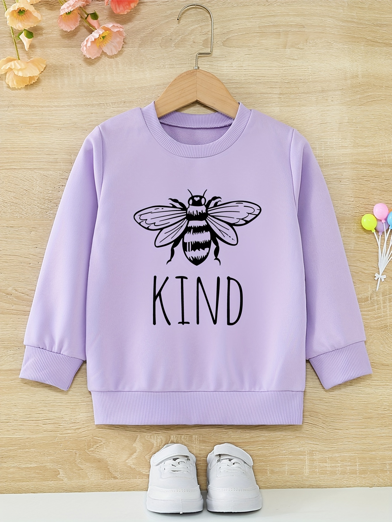 Sudadera Deportiva Cuello Redondo Manga Larga Gráfico Abeja - Temu