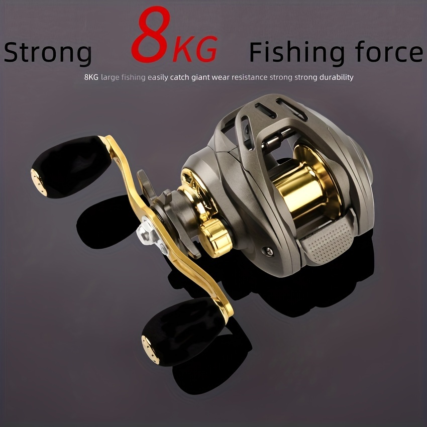 Ultralight Baitcasting Fishing Reel Wheel Powerful 19BB 10-Speed Magnetic  Brake 