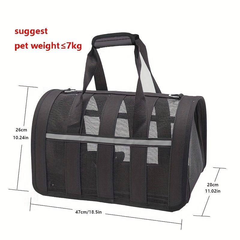 Dog Carrier Cat Carriers Airline Approved Pet Carrier - Temu