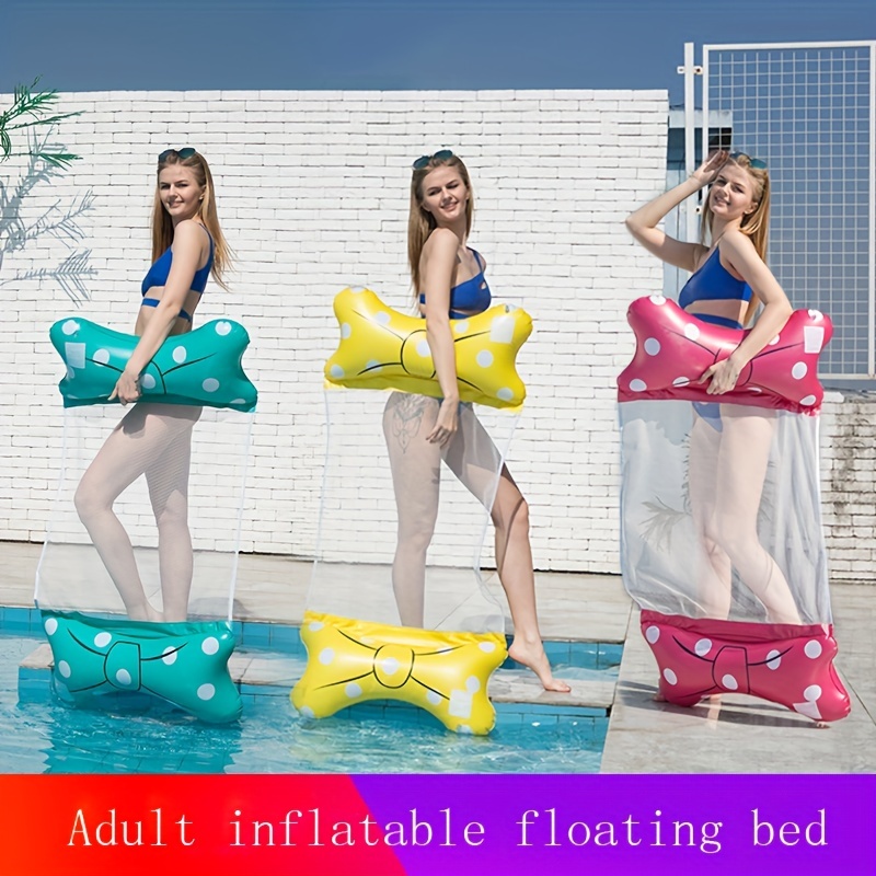 Colchoneta Flotante Ultra Cómoda Inflable Piscina Silla - Temu Mexico