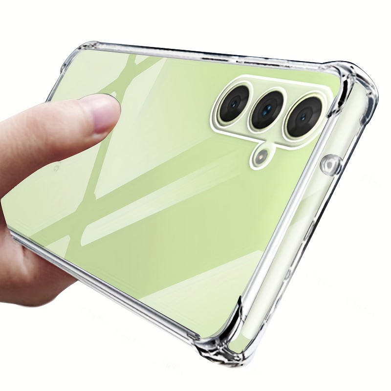 Anti-Falling Soft TPU Transparent Silicone Phone Case For Galaxy M54 M34  M14 M04 A54 A34 A14 5G A24 4G A04 A04S A04E Clear Protector Cover