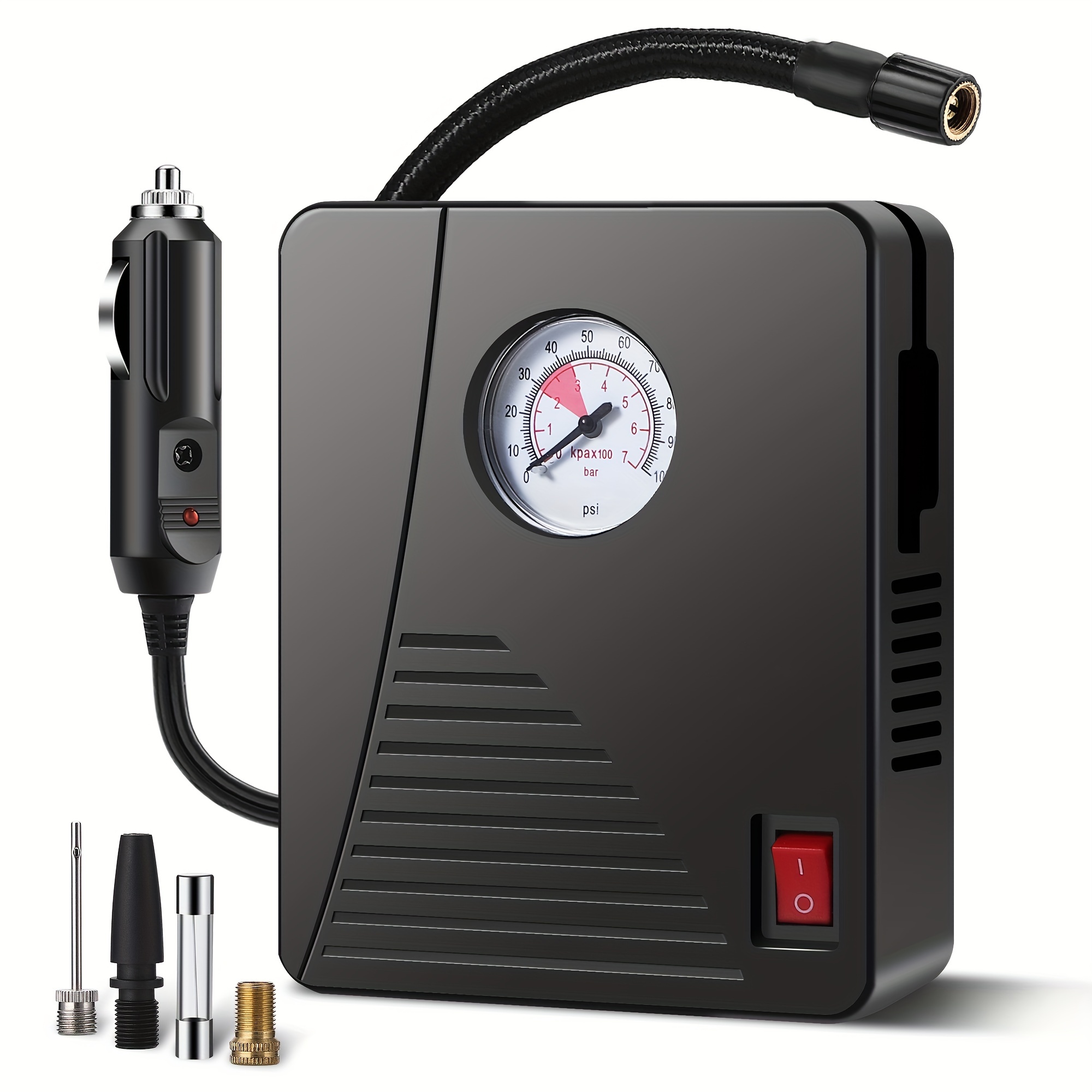 Portable Mini Air Compressor for Cars Motorcycles Bicycles